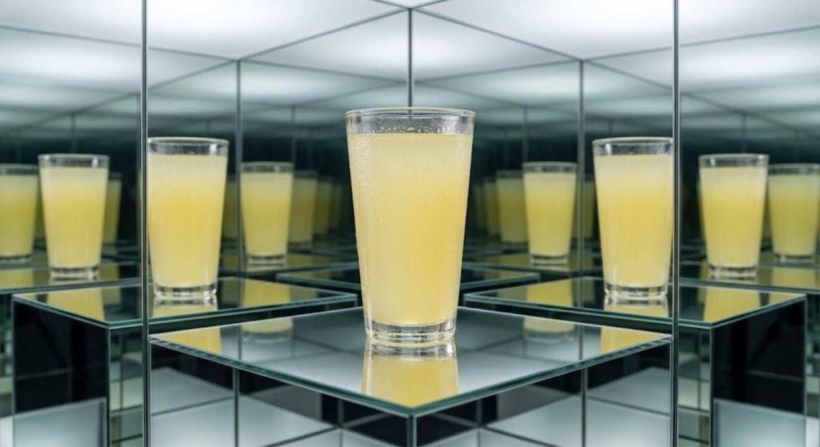 A glass of Rephora Labs